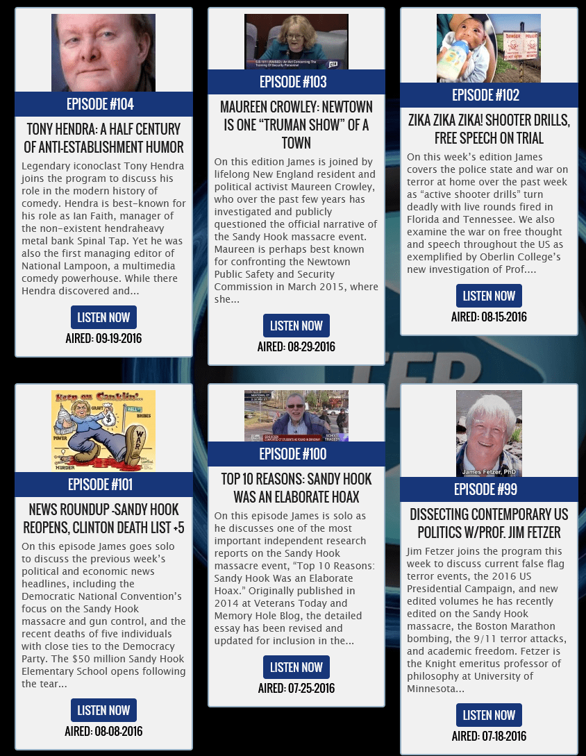 Former FAU professor James Tracy | James Tracy | Hoaxer info